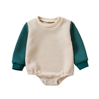 ma&baby 0-18M Casual νήπιο βρέφος νεογέννητο μωρό Romper αγόρι κορίτσι Romper μαλακή φόρμα μακρυμάνικη φθινοπωρινή άνοιξη