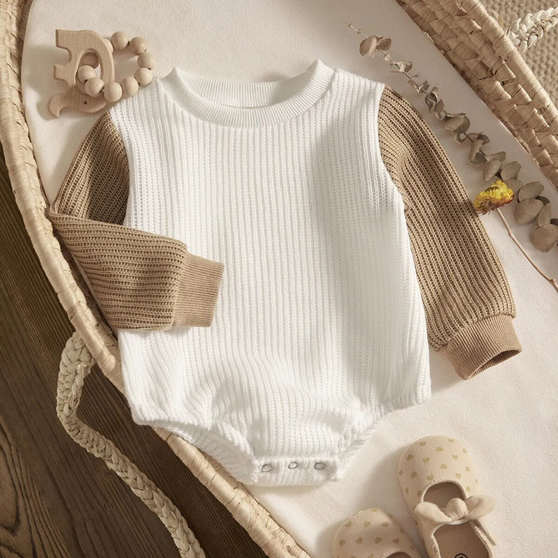 ma&baby 0-18M Alkalmi kisgyermek csecsemő újszülött csecsemő nadrág fiú lány lány puha kombiné, hosszú ujjú őszi tavaszi ruhák