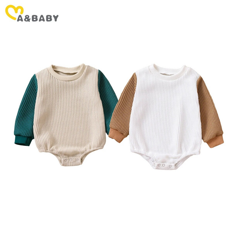 ma&baby 0-18M Alkalmi kisgyermek csecsemő újszülött csecsemő nadrág fiú lány lány puha kombiné, hosszú ujjú őszi tavaszi ruhák