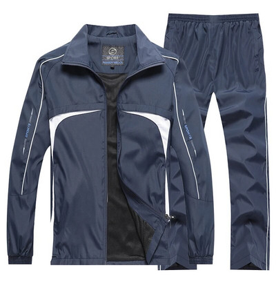 Νέο ανδρικό ανοιξιάτικο φθινοπωρινό σετ outwear Ανδρικά αθλητικά σετ 2 τεμαχίων Αθλητική φόρμα σακάκι+παντελόνι Φόρμα ανδρική φόρμα γυμναστικής Little monster