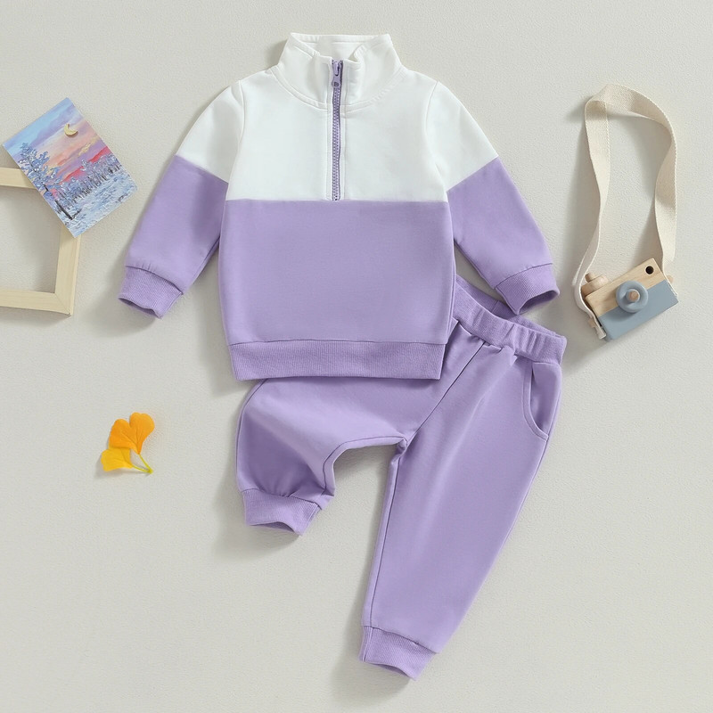 MA&BABY 6M-5Y Kisgyermek csecsemő gyerek baba lány fiú ruhakészletek hosszú ujjú felsők nadrágok gyermek felszerelések ősz tavaszi alkalmi tréningruha