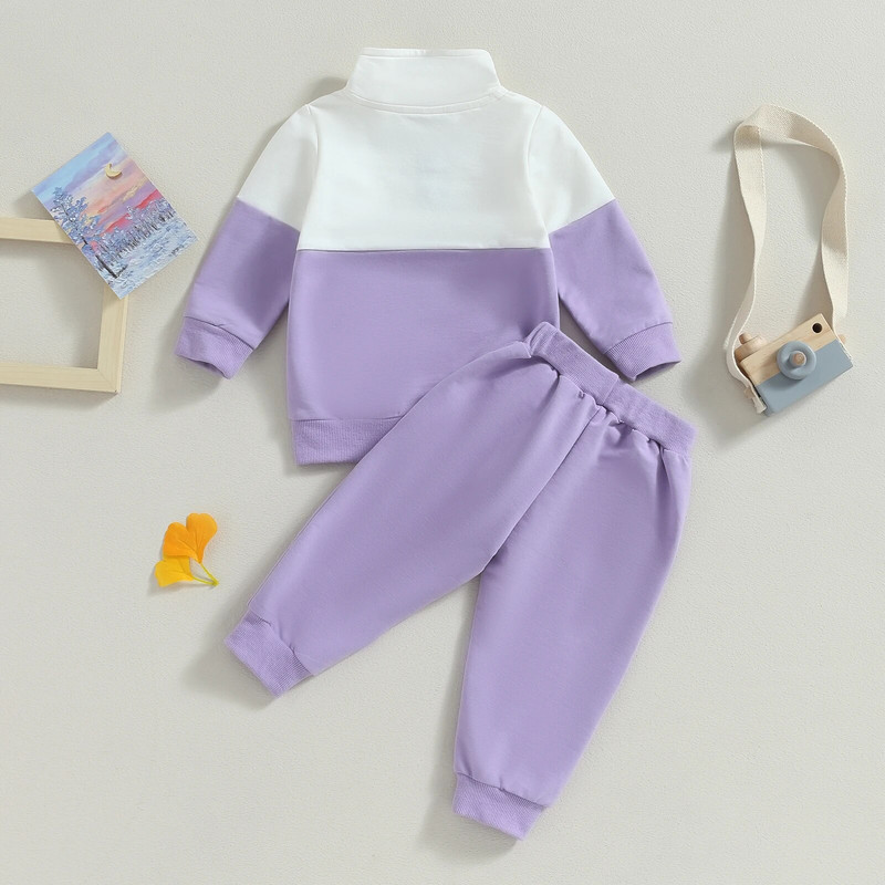 MA&BABY 6M-5Y Kisgyermek csecsemő gyerek baba lány fiú ruhakészletek hosszú ujjú felsők nadrágok gyermek felszerelések ősz tavaszi alkalmi tréningruha