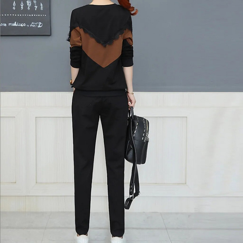 Perimedes női sportruha, hosszú ujjú, osztott, 2 részes szett, sportruházat, kosárlabda, hosszú nadrág, alkalmi ruházat, sportruházat#g25