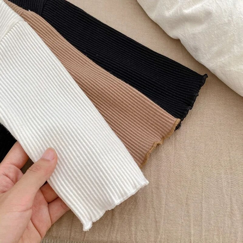 INS őszi baba póló 0-3 éves korig újszülött gyerekek lányok egyszínű nyakú, hosszú ujjú bordás pamut póló felsők alkalmi ruhák