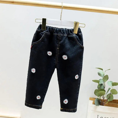 Kids Boy Girl Casual Autumn Jeans Νέα μόδα Φθινόπωρο Άνοιξη Κορεάτικο μονόχρωμο τζιν Παιδικό τζιν παντελόνι για 0-3 χρόνια