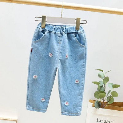 Kids Boy Girl Casual Autumn Jeans Νέα μόδα Φθινόπωρο Άνοιξη Κορεάτικο μονόχρωμο τζιν Παιδικό τζιν παντελόνι για 0-3 χρόνια
