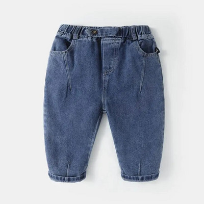 Kids Boy Girl Casual Autumn Jeans Νέα μόδα Φθινόπωρο Άνοιξη Κορεάτικο μονόχρωμο τζιν Παιδικό τζιν παντελόνι για 0-3 χρόνια
