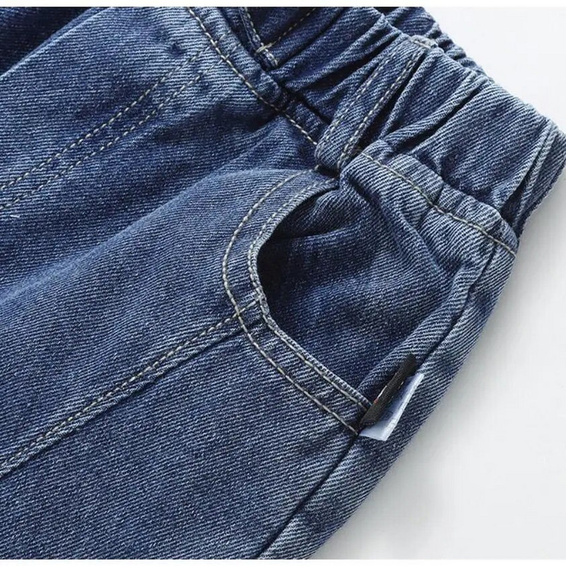 Gyerek fiú lány alkalmi őszi farmer új divat ősz tavasz koreai stílus egyszínű farmer Gyermek farmer nadrág 0-3 éves korig