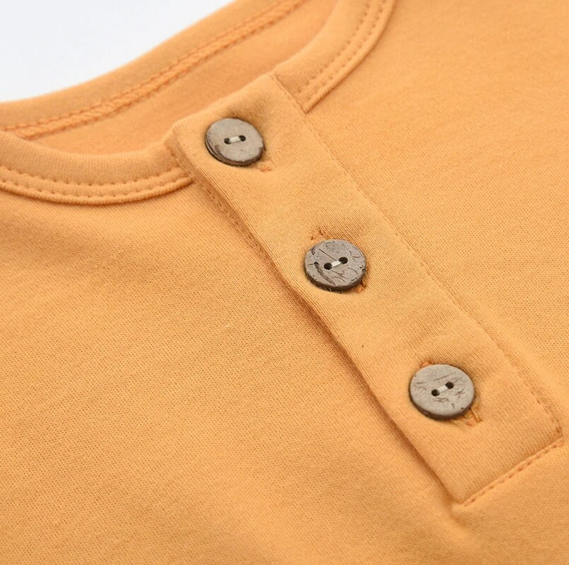 100% pamut babanadrág teljes ujjú kisgyermek fiú lány alvó és játék kombiné tavaszi őszi alsó póló Puha bőrű barázdás