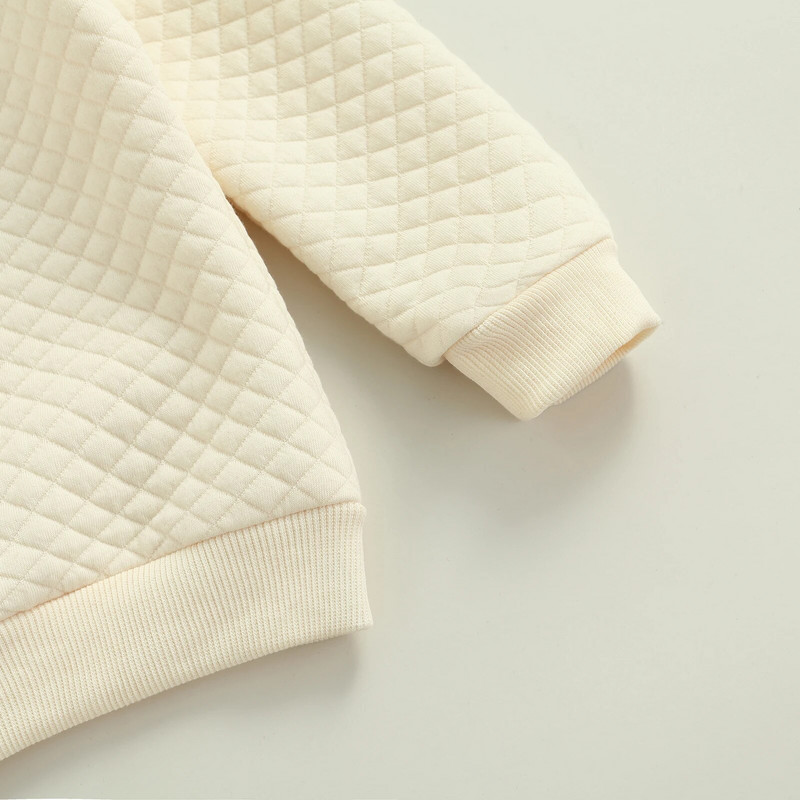 Ma&Baby 0-24M újszülött baba ruhakészlet kisgyermek fiú lány hosszú ujjú felsők nadrágok, meleg, rugalmas ruhák, egyszínű