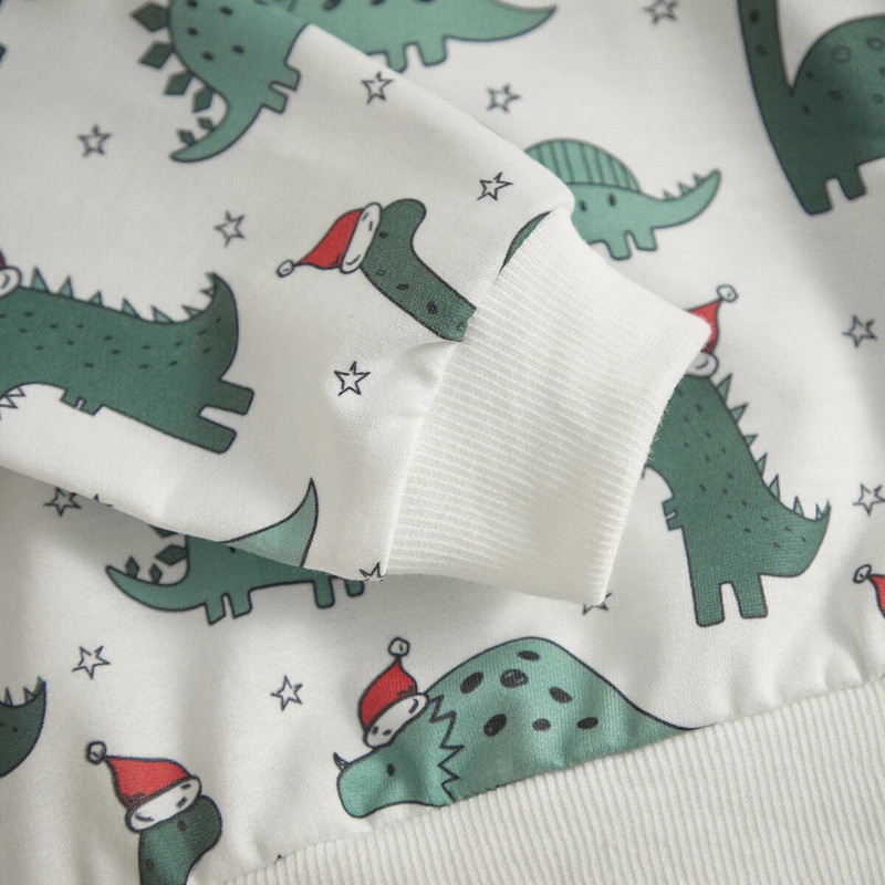 ma&baby 0-3Y Karácsony Újszülött Fiúk Lányok Ruhakészletek Kisgyermekek Csecsemők Karácsonyi Felszerelések Jelmezek Dinoszauruszok Hosszú ujjú Felsők Nadrágok