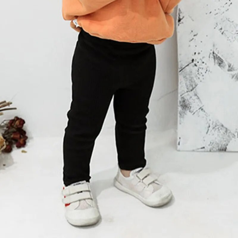 2021 Baby Girls Boys Leggings Pamut PP nadrágok tavaszi ősz gyerekek lányok nadrágok divatos magas derekú hosszú nadrágok gyermek nadrágok új