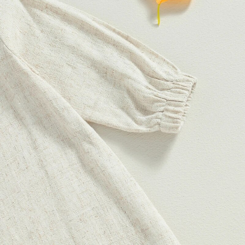 Kisgyermek baba aranyos alsónadrág, egyszínű gombos hosszú ujjú kombiné újszülött őszi ruhákhoz