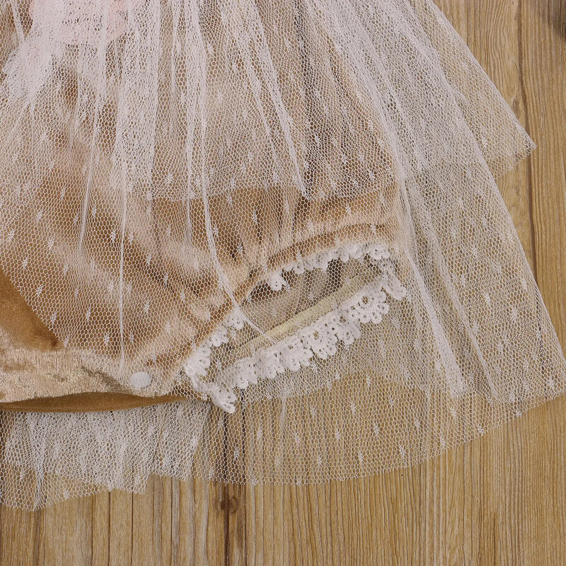 Nyári újszülött baba lányok nadrágos ruhák hercegnő fodros pamut kombinék Aranyos kisgyermek hát nélküli csipke virágos ruhák