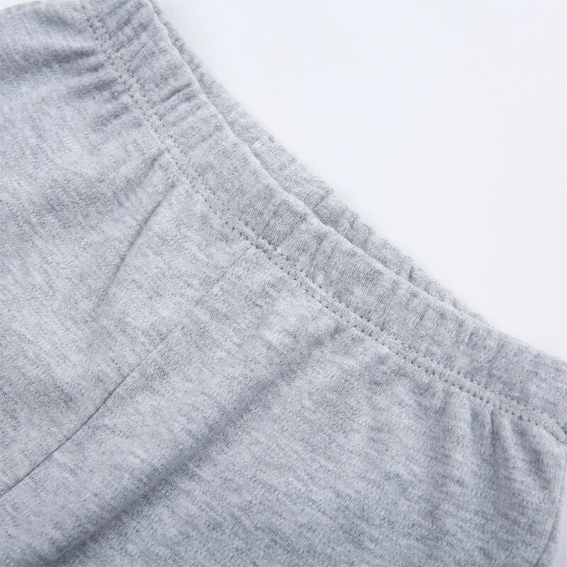 Újszülött fiúk lányok nadrágok egyszínű uniszex baba kisgyermek pamut mászó nadrágok 3-24 hónapos korig