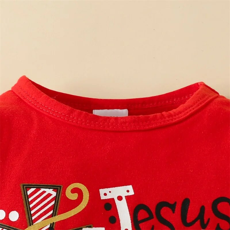 Csecsemő kislány karácsonyi nadrágos ruhák, hosszú ujjú jumpsuit + Elk mintás flare nadrág + masnis fejpánt