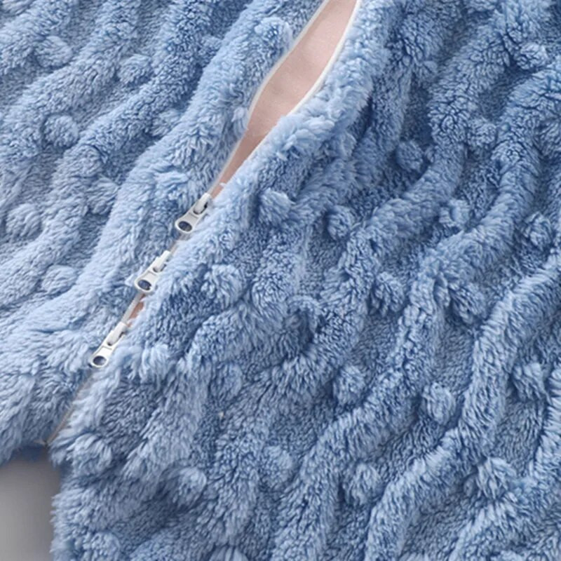 Kislányok Fiú Ruhák Újszülött Flanel Jumpsuit Téli Gyerekek Hosszú ujjú Nyomda 0-2Yeas