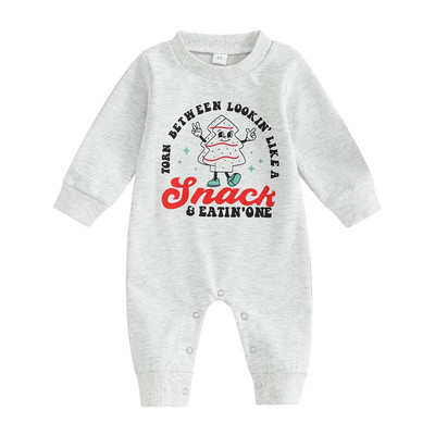 ma&baby 0-18M Χριστουγεννιάτικο νεογέννητο βρέφος κοριτσάκι αγόρι Χριστουγεννιάτικη φόρμα μακρυμάνικη ρόμπα