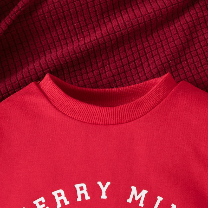 Karácsonyi újszülött kisgyermek őszi és téli babanadrág hosszú ujjú babaruha Body egyse