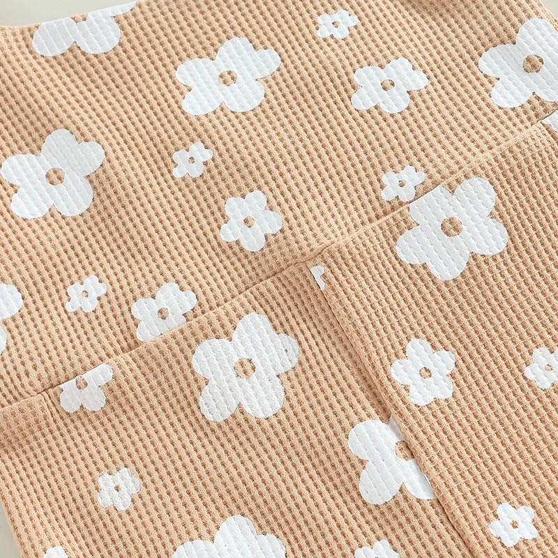 2023. 02. 13. Lioraitiin 0-5 éves kisgyermek lányoknak nyári nadrágtartó, ujjatlan nadrágtartó, virágos csengő alsó nadrág