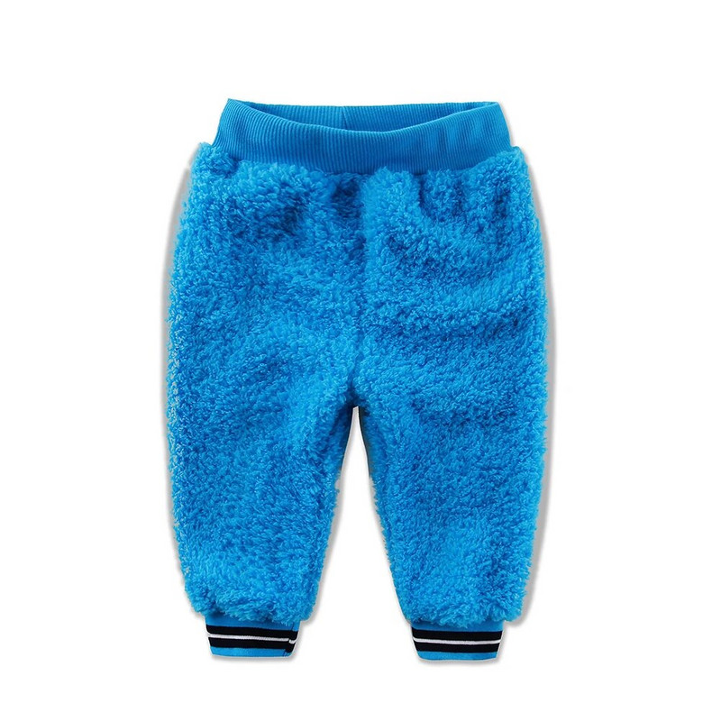 Baba korall gyapjú hosszú nadrág Újszülött meleg ruhák Őszi és téli fiúk és lányok nadrág karácsony