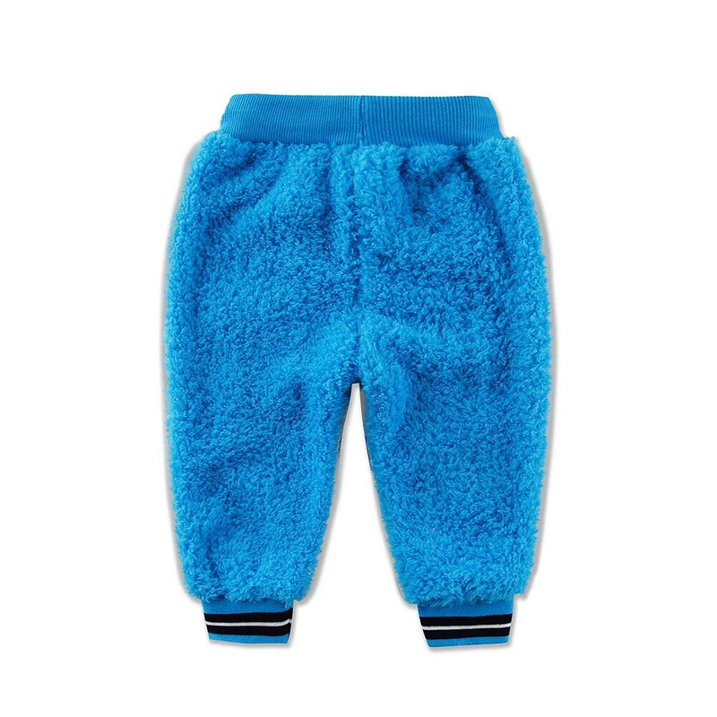 Baba korall gyapjú hosszú nadrág Újszülött meleg ruhák Őszi és téli fiúk és lányok nadrág karácsony