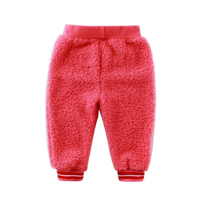 Baba korall gyapjú hosszú nadrág Újszülött meleg ruhák Őszi és téli fiúk és lányok nadrág karácsony