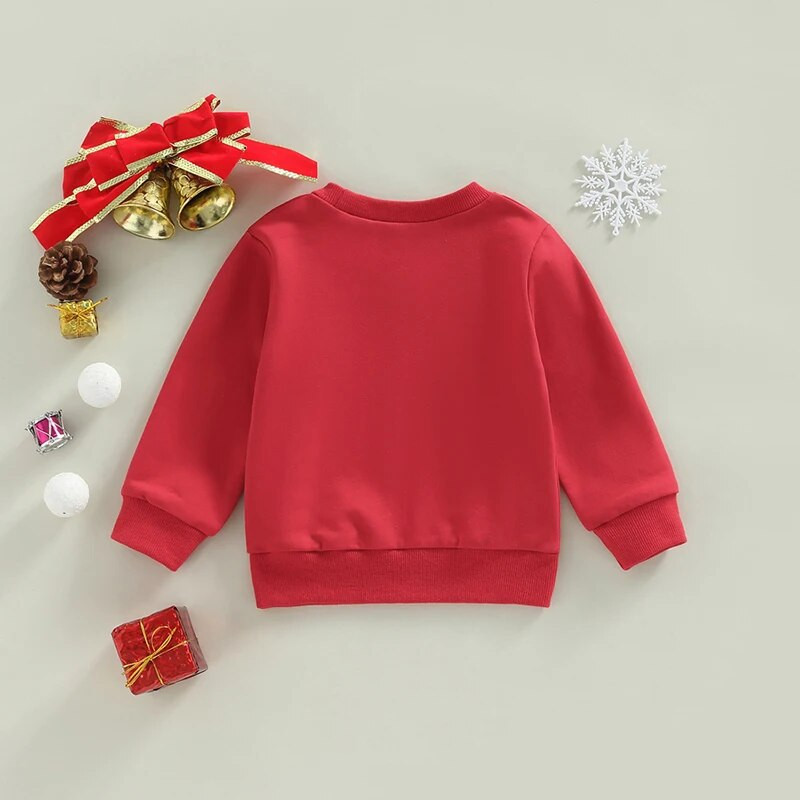 Ma&Baby 0-3Y karácsonyi újszülött csecsemő kisfiú lány lány póló hosszú ujjú betűs famintás felsők karácsonyi jelmezek