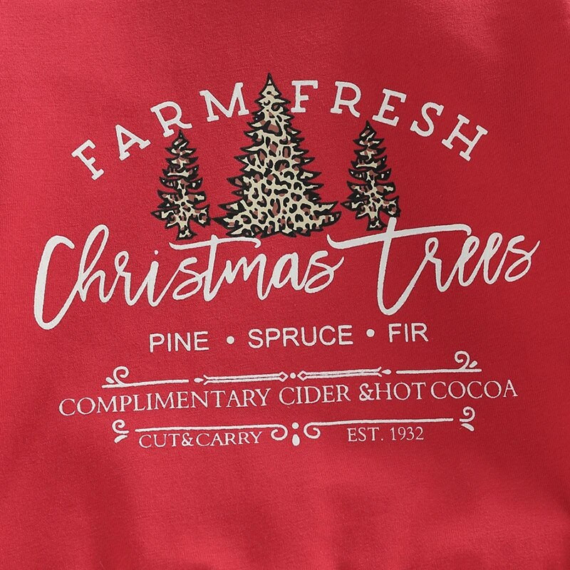 Ma&Baby 0-3Y karácsonyi újszülött csecsemő kisfiú lány lány póló hosszú ujjú betűs famintás felsők karácsonyi jelmezek