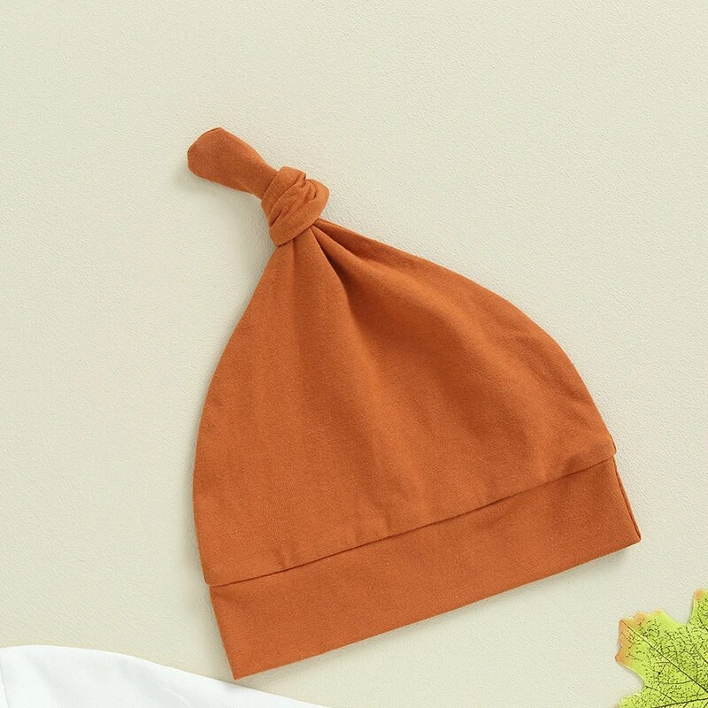 Kislányok fiúk hálaadási ruhák levél pulyka hímzés hosszú ujjú nadrág hosszú nadrág sapka 3 db őszi ruhakészlet