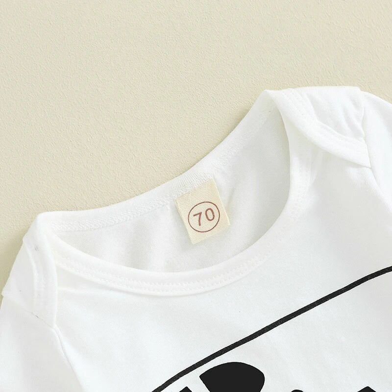 Kislányok Fiúk Halloween ruhák Levélmintás hosszú ujjú nadrágok Geometry Print Hosszú nadrág sapka 3 db őszi ruhakészlet