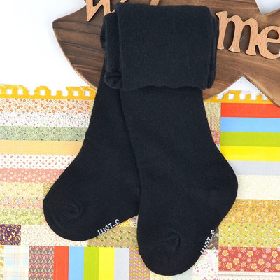 0-24M új divat újszülött kislány tömör pamut feszes harisnyanadrág meleg harisnya harisnya
