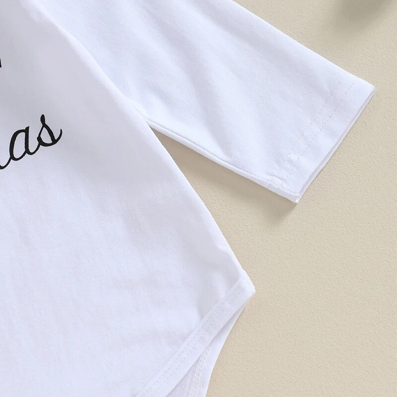 Baby Girls 3 DB nadrág szettek fehér hosszú ujjú levélmintás kockás nadrág kalapkészletek