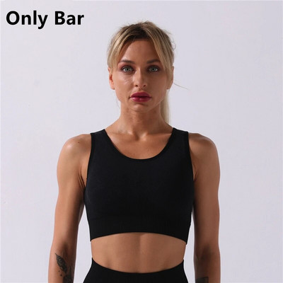 Rid Seamless Yoga Set Női 2db Kétrészes, Hosszú ujjú Crop Top póló Leggings Outfit Ruhák Tornatermi viselet Fitnesz öltöny Sport szettek