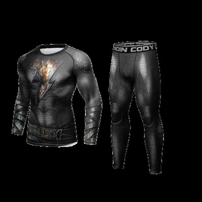 Ανδρικά γραφικά μπλουζάκια Cody Lundin Sublimated MMA Jiu Jitsu Rashguard Ανδρικό σετ γυμναστικής πυγμαχίας Ελαφρύς φόρμες γυμναστικής