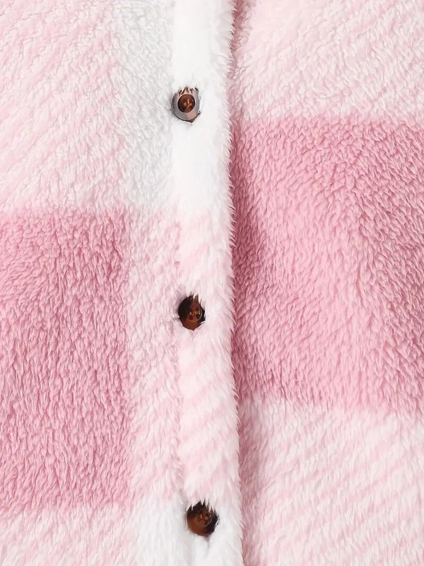 Őszi lányruha Rózsaszín sarkvidéki bolyhos kabát téli alkalmi dzseki babaruházat meleg felső aranyos