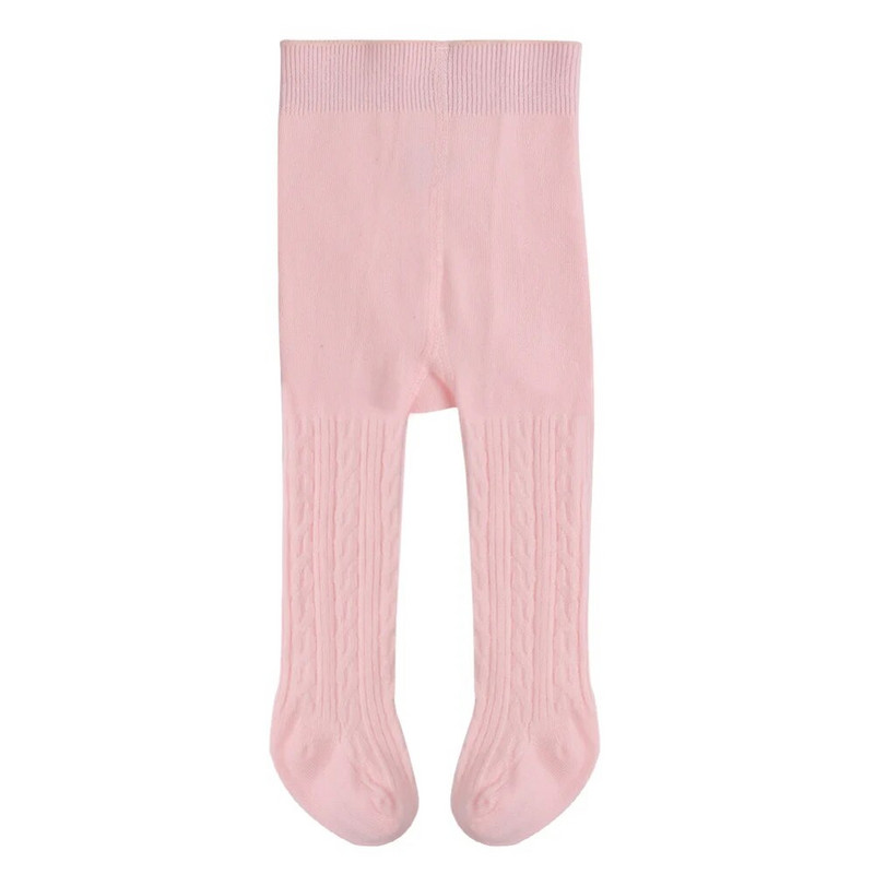 Gyerek lány bordás harisnya Twist őszi gyermek alsó tipegő tavaszi kötött baba harisnya 0-6 éves korig