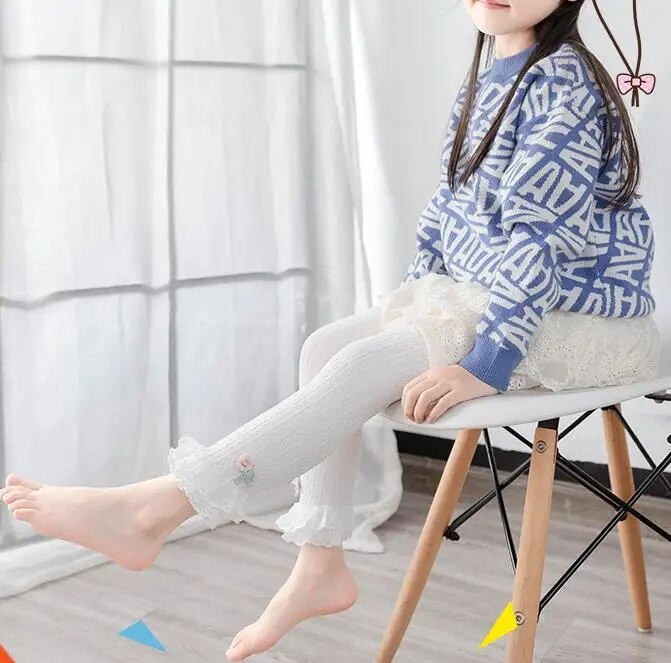 0-5 éves Baba Lány Leggings Tavaszi Őszi Gomba Candy Színes Leggings Elasztikus Gyermeknadrágok Baba Bordás Leggings Ruházat