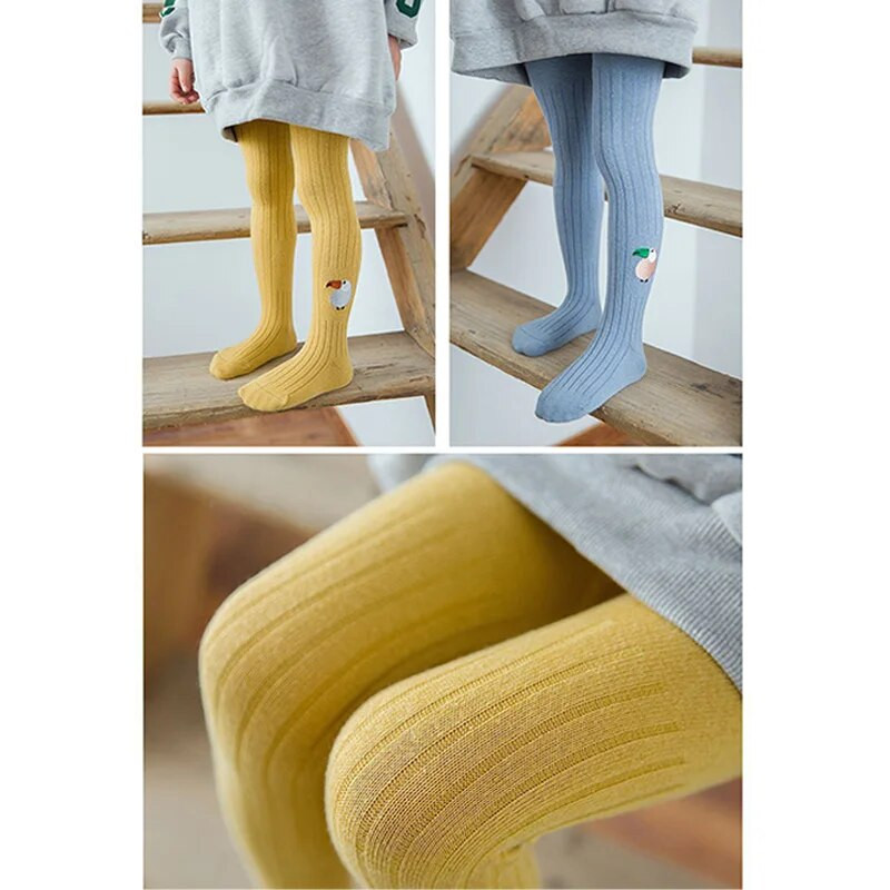 Gyerek lányok Rajzfilm Rugalmas Harisnyanadrág Divat Lányok Harisnyanadrág Alkalmi meleg Gyermek Harisnya Lány Ruhák Harisnyanadrág 2-10Y Ruhák