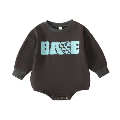 ma&baby 0-24M Νεογέννητο Βρέφος Μικρό Μωρό Κορίτσια Αγόρια Romper Μακρυμάνικη Ολόσωμη Φθινοπωρινή Ανοιξιάτικη φόρμα
