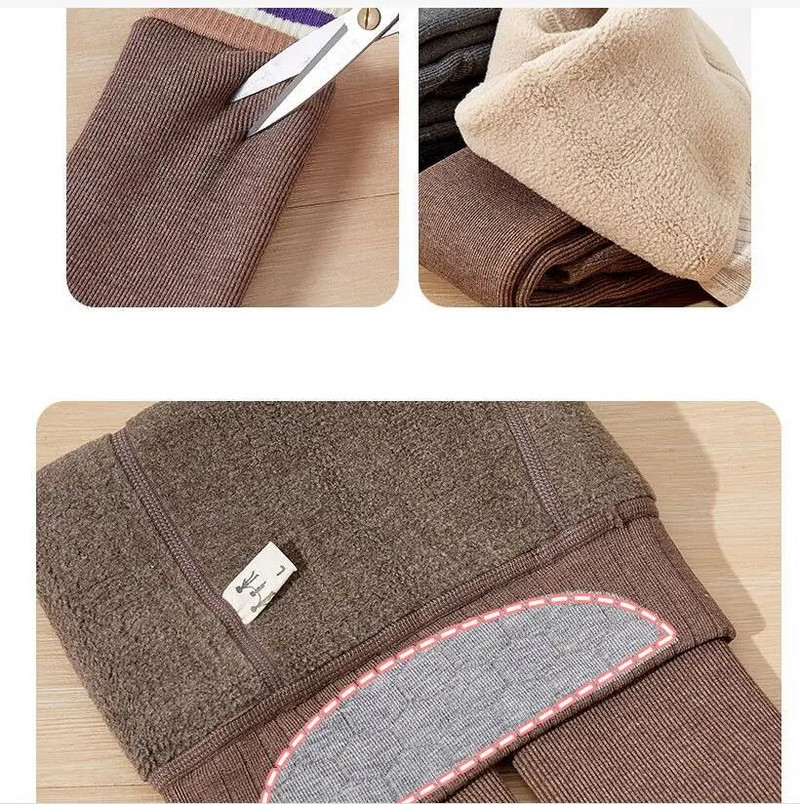 Új téli vastagító meleg nadrág lányoknak 3-12 éves csíkos leggings gyerekeknek lány Skinny plusz bársony ceruza nadrág outfit