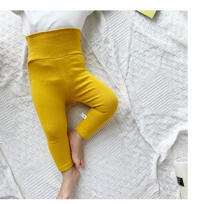 Őszi Baba Lány Leggings Baba Fiúk Bordás Leggings Gyerek Vékony nadrágok Gyerekek Alkalmi nadrágok 0-4 éves Baba Alkalmi nadrágok