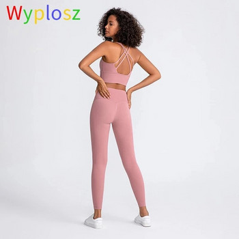 Wyplosz Yoga Σετ Αθλητικά Ενδύματα γυμναστικής Γυναικεία αθλητική φόρμα γυμναστική Φόρμα φόρμας 2 τεμαχίων Σετ παντελόνι χωρίς ραφή υψηλής ελαστικότητας Σουτιέν