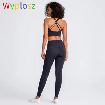 Wyplosz Yoga Σετ Αθλητικά Ενδύματα γυμναστικής Γυναικεία αθλητική φόρμα γυμναστική Φόρμα φόρμας 2 τεμαχίων Σετ παντελόνι χωρίς ραφή υψηλής ελαστικότητας Σουτιέν