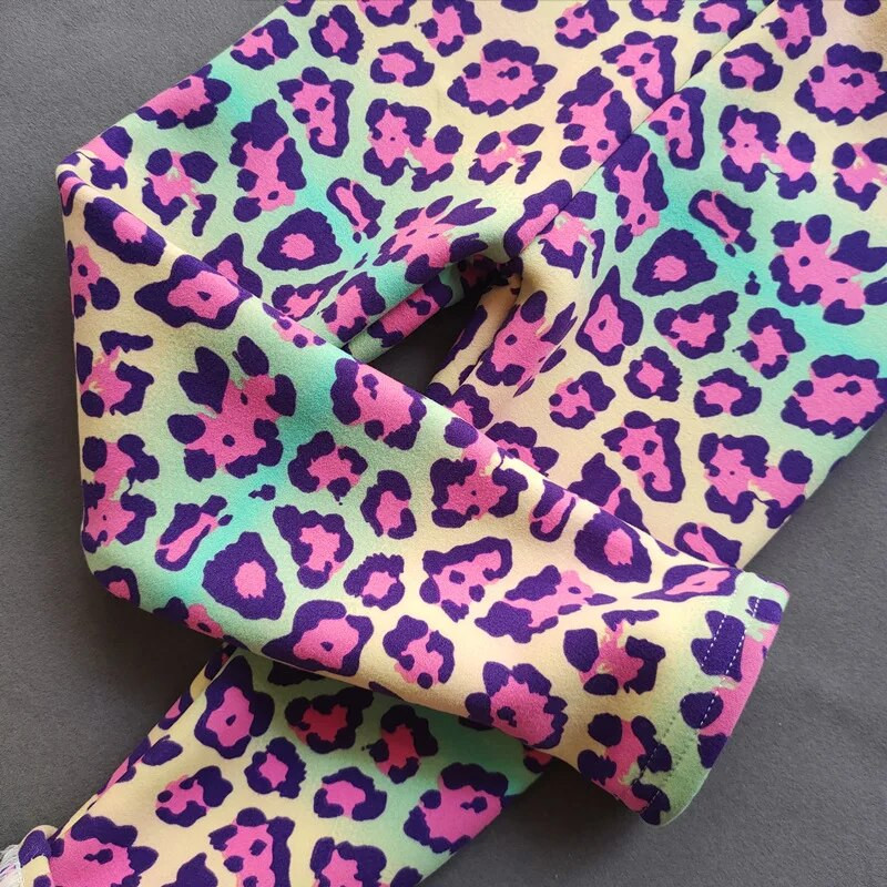 Lány téli meleg nadrágok Gyermek vékony elasztikus bársony polár nadrágok 2-11 éves korig gyerekek lányok puha vastag leggings ruházat