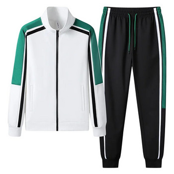 Нови дизайнерски спортни костюми за 2023 г., мъжки панталони с качулка, подходящи комплекти от 2 части, дрехи за мъже, анцузи, суичъри 5608