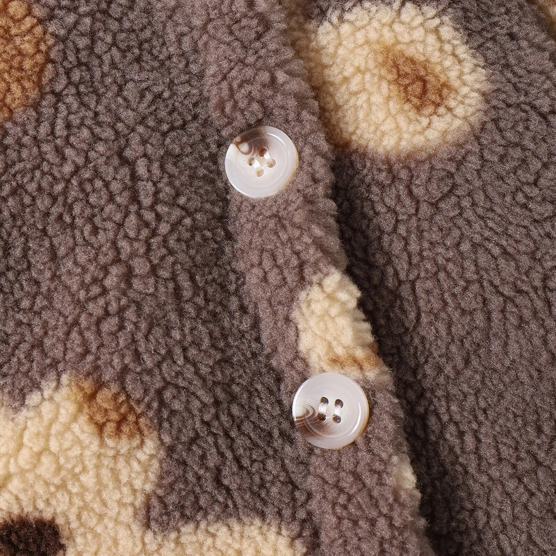 Prowow 0-12M Babaruha Fiúk Lányok Rajzfilm Bear Polár Bodó Meleg téli Jumpsuit újszülött baba ruhákhoz