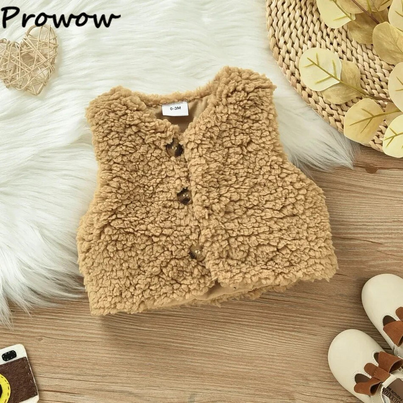 Prowow 0-18M őszi tél baba lány kiszélesedett nadrág szív leopárdmintás body csecsemőknek + gyapjú mellény újszülött lány ruhák