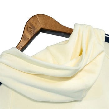 Παλτό με βελούδινο κέντημα πεταλούδα με φερμουάρ Ανδρικό και γυναικείο ριγέ σακάκι αθλητικό παντελόνι με κουκούλα