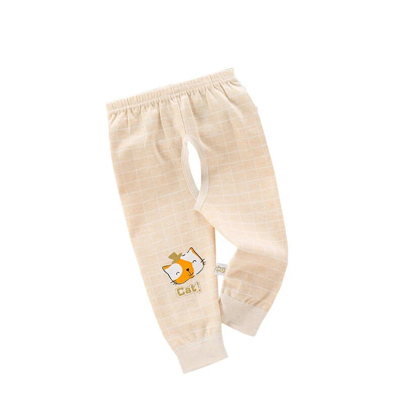 Újszülött nadrág nyitott lábszárral Pamut tavaszi őszi nadrág fiúknak leggingsek aranyos lányoknak pizsamák kisgyermek ruhák 0-24M